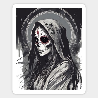 Santa Muerte Magnet